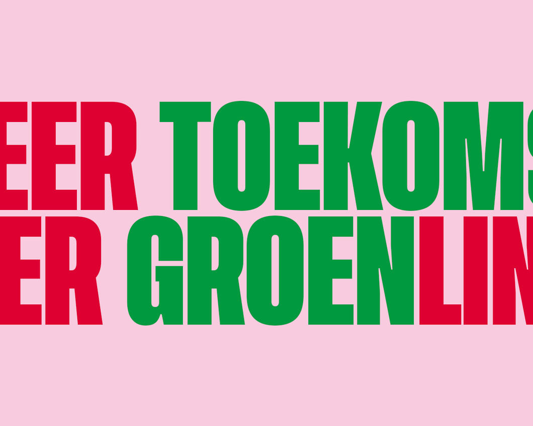 Meer toekomst Meer GroenLinks