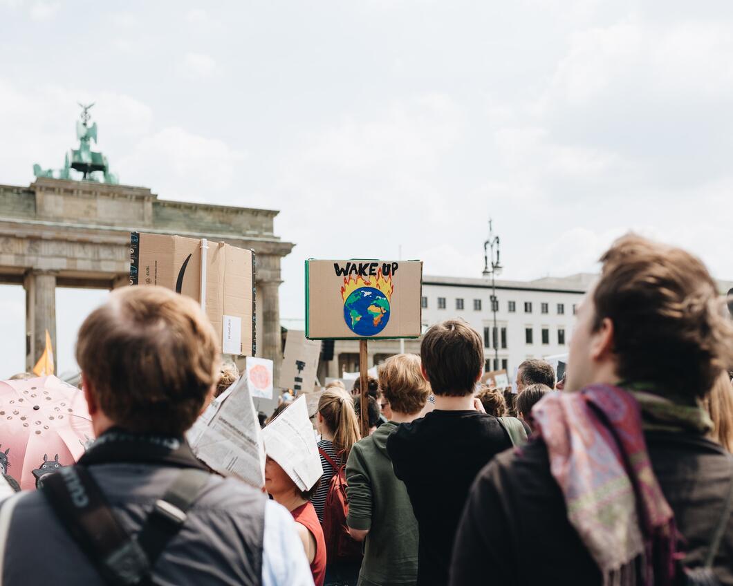 Klimaat demonstranten